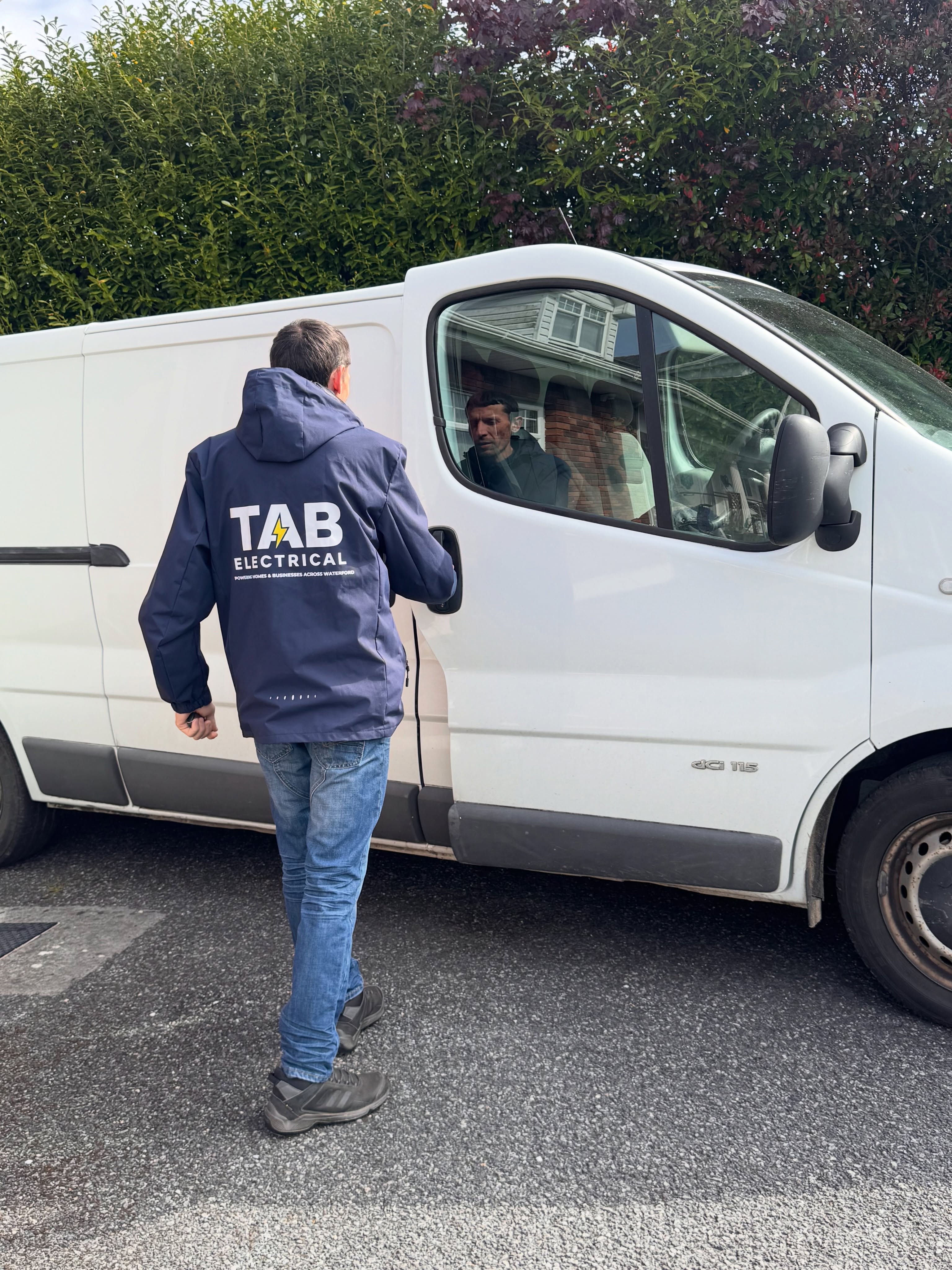 Recent electrical work completed by TAB Electrical